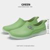 Water Shoes New Fashion Light Mouth Rain Shoes Women, Non-slip Waterproof Thickened Spring and Autumn Low-top Rubber Shoes Women