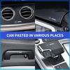 Car Steering Wheel Emblem Decal Car Interior Emblem 3D Sticker For Opel Astra H G J Insignia Mokka Zafira Corsa Vectra B C D