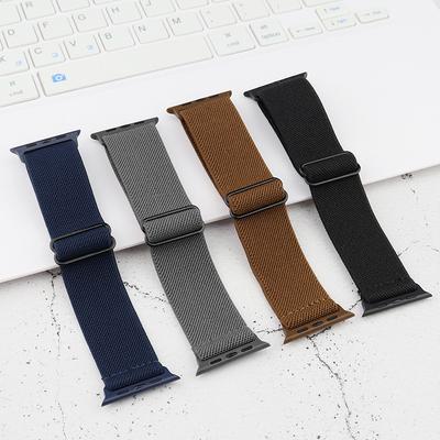 Scrunchie Strap for Apple Watch Ultra 2 Band 49mm 44mm 40mm 45mm 41mm 46mm Elastic Nylon Bracelet iWatch Series 3 6 Se 7 8 9 10