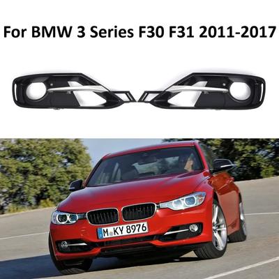 51117300737 Front Bumper For BMW 3 Series F30 F31 320d 325d 330i 2011-2017 Fog Light Lamp Cover Bezel Grille W/ Trim 51117300738