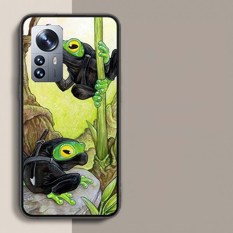 Cute Mouse Axolotl Frog Wizard Phone Case For Redmi Note 13 Pro Plus 14 Pro+ 12S 12 11S 11T 11E 11 10S 10 9S 9 Xiaomi Capa TPU