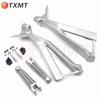 Rear and Front Footpeg Accessories for Ducati 848, 1098, 1098S, Streetfighter, 1198
