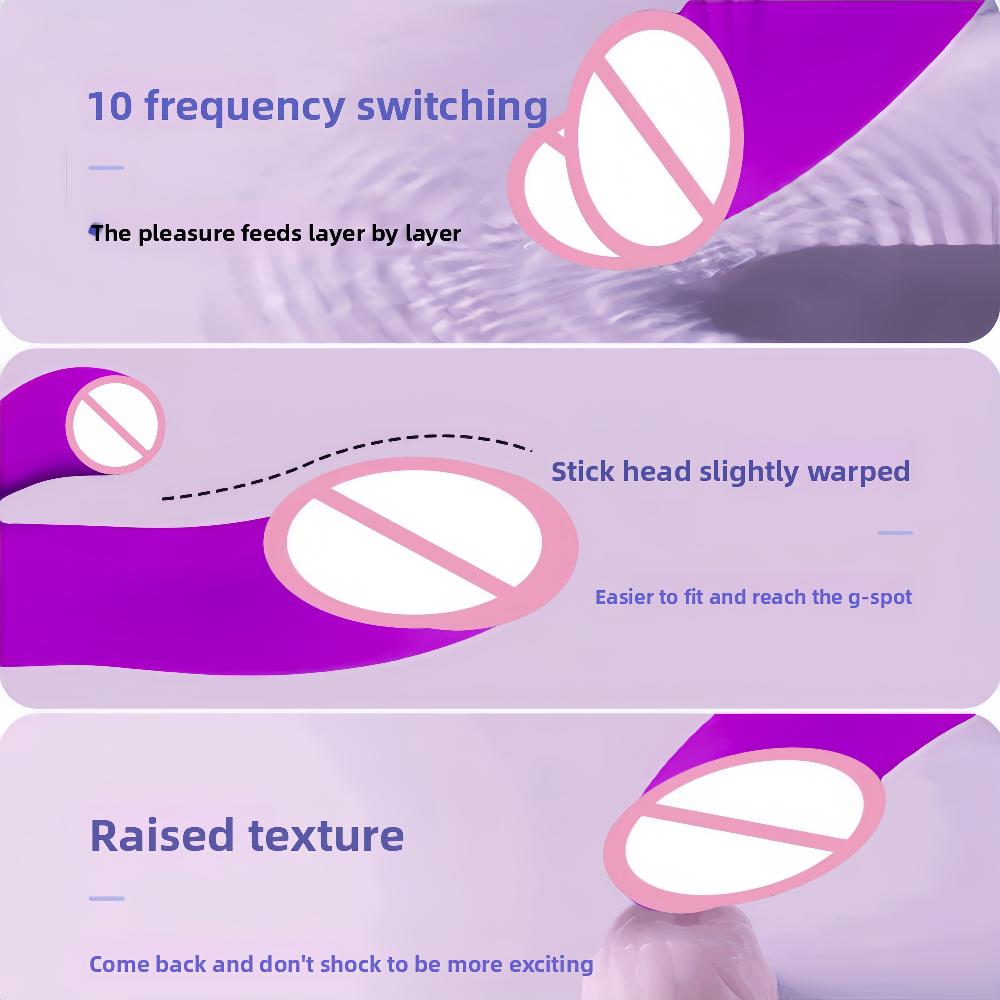 Powerful Rabbit Vibrator Dildo Double Vibration Clitoris G-Spot Stimulator Nipple Anal Massager Female Masturbator Adult Product