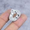 Red Sunstone Gemstone Handmade 925 Sterling Silver Jewelry Ring Size 7 M-2597