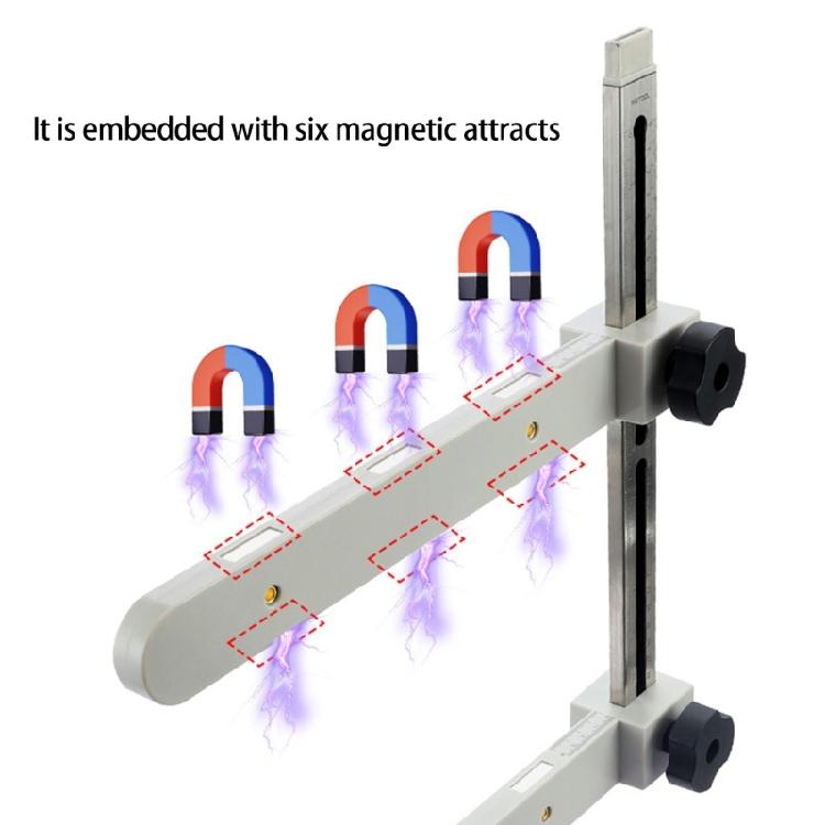 Multifunctional Cabinet Slide Jig Tool with Extendable Rail & Not Slip Grips Positioning Tool for Precise Alignment
