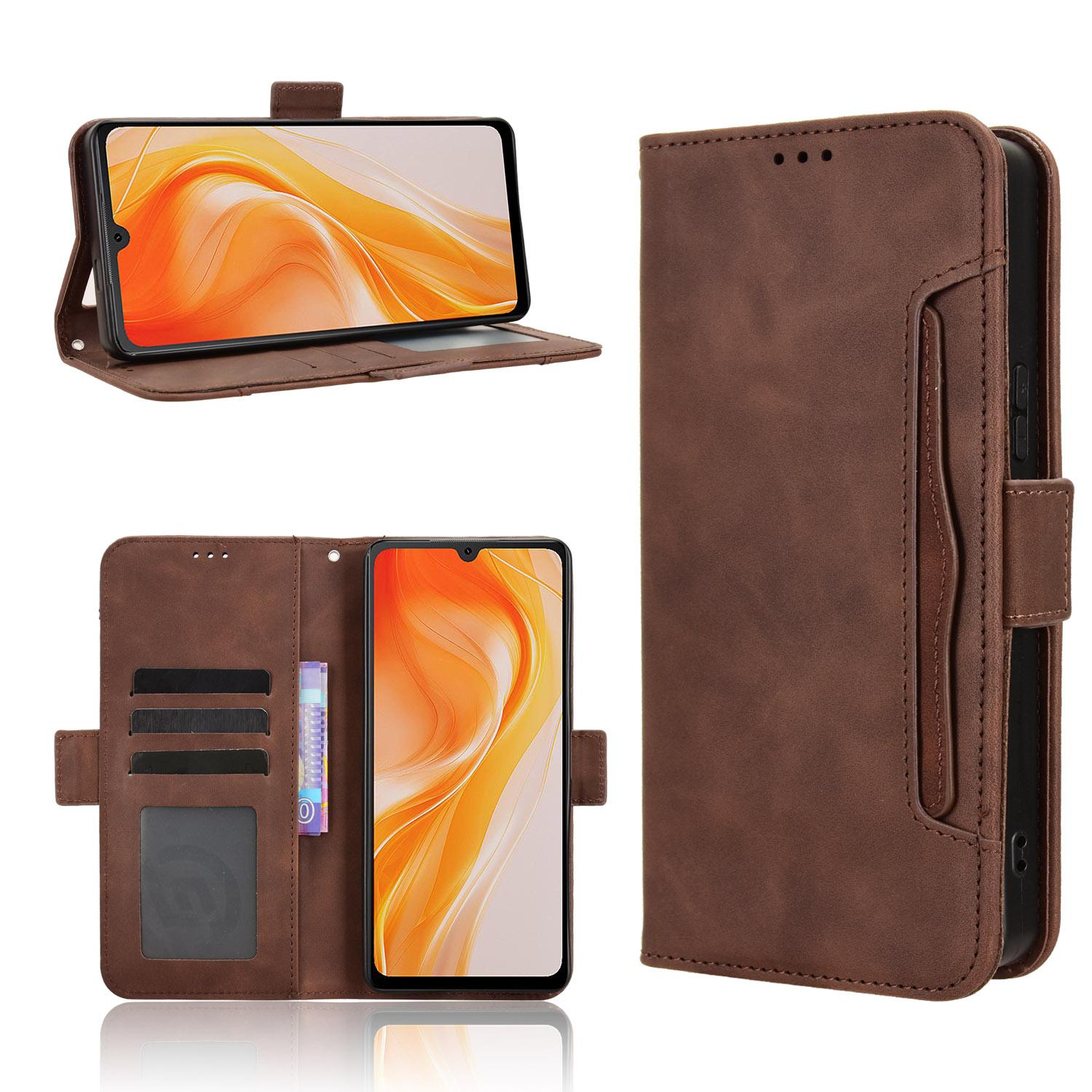 

Чехлы-книжки для Cubot P90 из ПУ кожи, полная защита корпуса, противоударные, прочные, ретро чехол для телефона for Cubot P90 коричневый