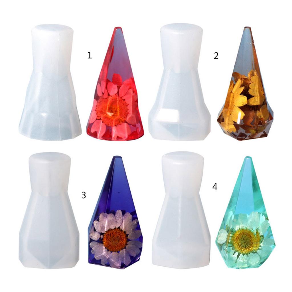 Ring Cone Resin Molds Ring Jewelry Display Stand Resin Mold for Home Decors