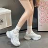 Platform-soled fashion dad shoes women's new casual versatile height increase lightweight small sports casual shoes