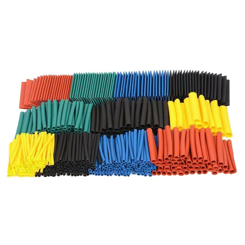 530 Pieces of shrinkable Wire Winding Assortment Set Electrical Conduit Cables