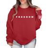 Women's Colorblock Sweatshirt Long Sleeve Round Neck Casual Comfortable Loose Lightweight Women's Sweatshirtt