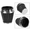 2 Piece Set of 2 Power Filters for Motorcycles Universal Motorcycle Carbon Style Air