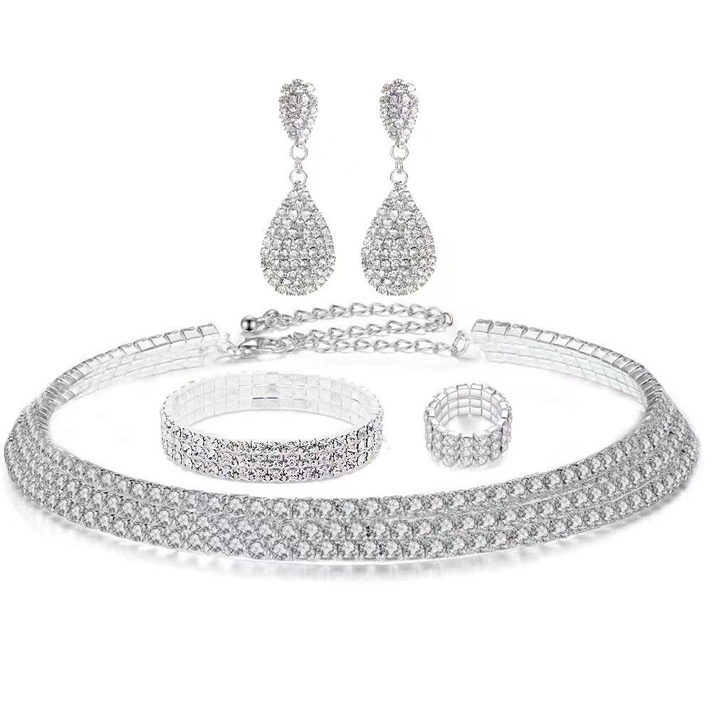 Women Necklace Earring Jewelry Bijouterie Sets B0910794 KTJ