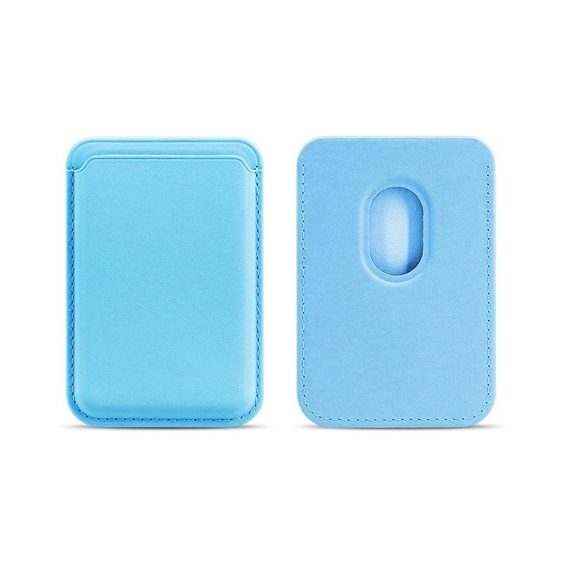 Magnetische Kaarthouder voor iPhone 13 - MagSafe Lederen PU Sleeve met ID-houder & Telefoonachterkant Sticker