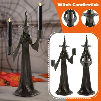 Halloween Witch Candle Holder, Home Decoration Ornaments