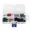 71Pcs Valves Cores Repair Kit Professional Airs Condition Service Tool with Carrying Case for Airs Conditioning