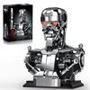 1469 KS Mecha Lebka Kostra Robot Stavebnice Film T800 Poprsí Figurky Model Stolní Ozdoba Stavební Kostky Hračky Dárek