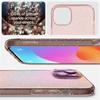 Spigen Liquid Crystal Glitter Case For iPhone 15 Plus - Pink-Transparent