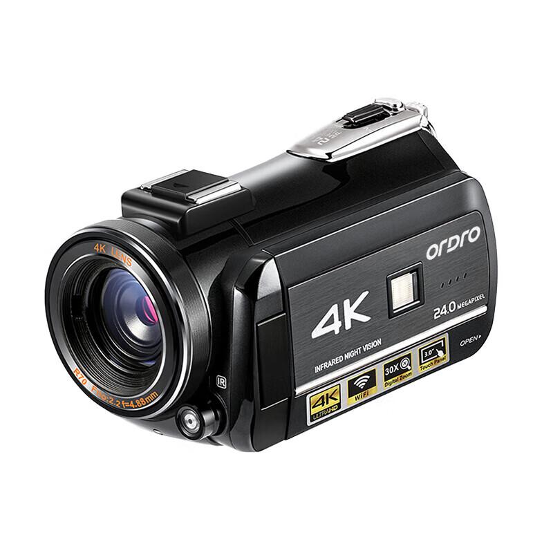 ORDRO AC3 4K HD Digital Camcorder with Infrared Night Vision & 30x Zoom (CN version)