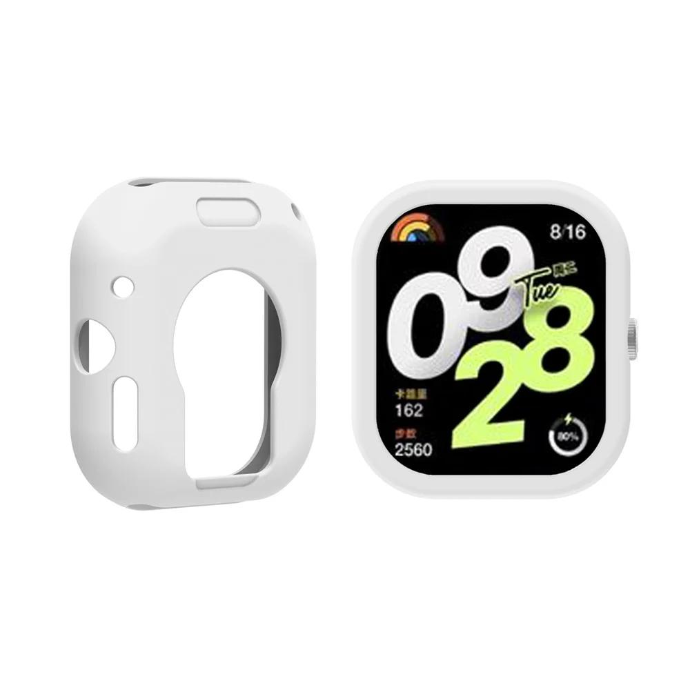 Klockfodral För Redmi Watch 4 Mjukt och Lätt Silikon Skyddande Cover Skal För Redmi Watch 5 Sportklocka Skal Ersättning