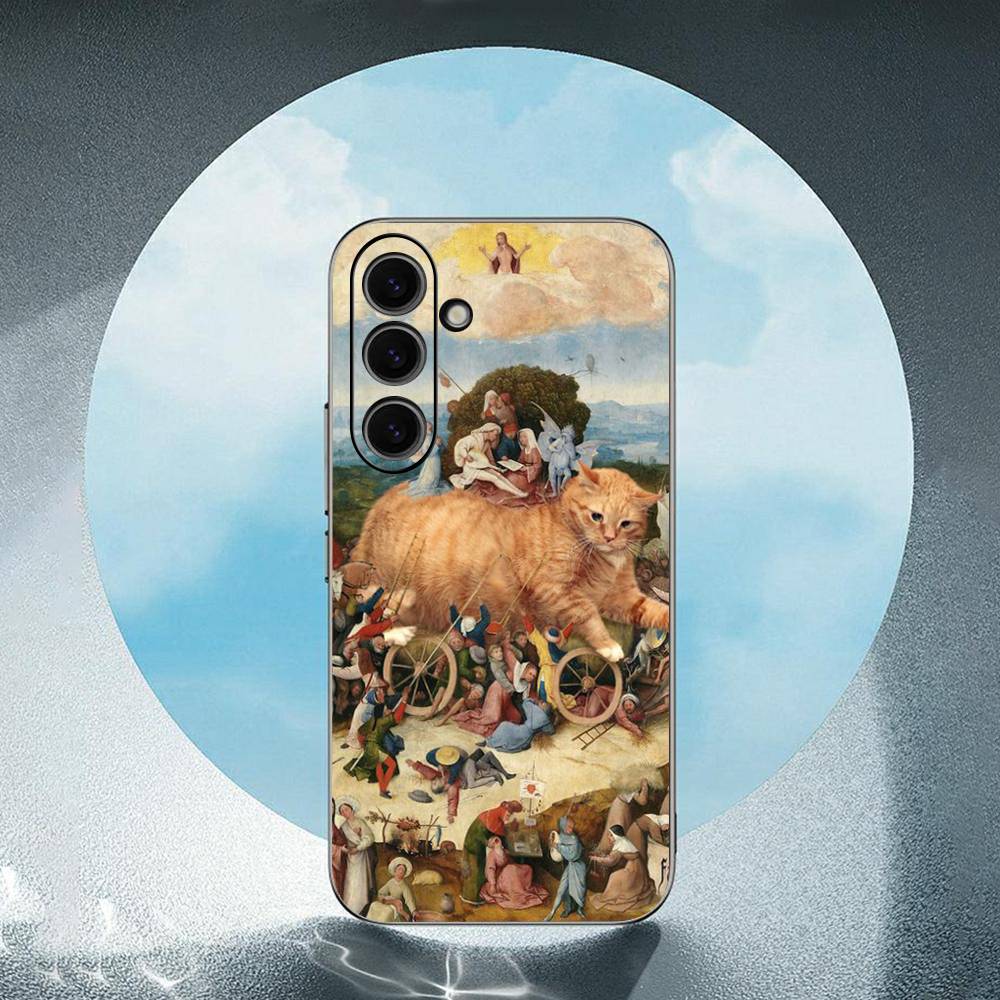 Hieronymus Bosch Art Painting Bumper For Samsung Galaxy S23 S24 S25 Ultra S22 Plus S21