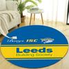 Personalized Leeds Rhinos Round Chair Office Rug - Perfect for Mat, Office Chair & More - Ideal Gift for Birthdays and Holidays