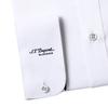 S.T. Dupont Slim Fit Wrinkle Free Stretch Long Sleeve Shirt Se5sm22ls929swh