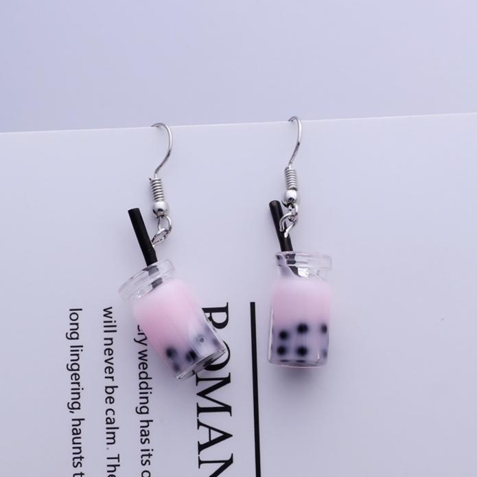 Kreative Niedliche Süßigkeiten Bunte Tier Gummibärchen Ohrringe Minimalismus Cartoon Design Damen Ohrhaken Hänger Zirkon Kinder Geschenk