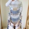 Stainless Steel Underwear Hanger Multi-Layer Non-Slip Towel Drying Rack Foldable Portable Clothes Rack for Travel Home Closet Bathroom