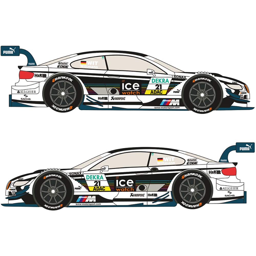 BMW M3 DTM Car 2013 Decal RDT24/002 1/24 No.21 "ICE WATCH"