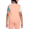 Nike Sportswear T Shirt Apricot Yellow Pink Teenagers HQ3244-844