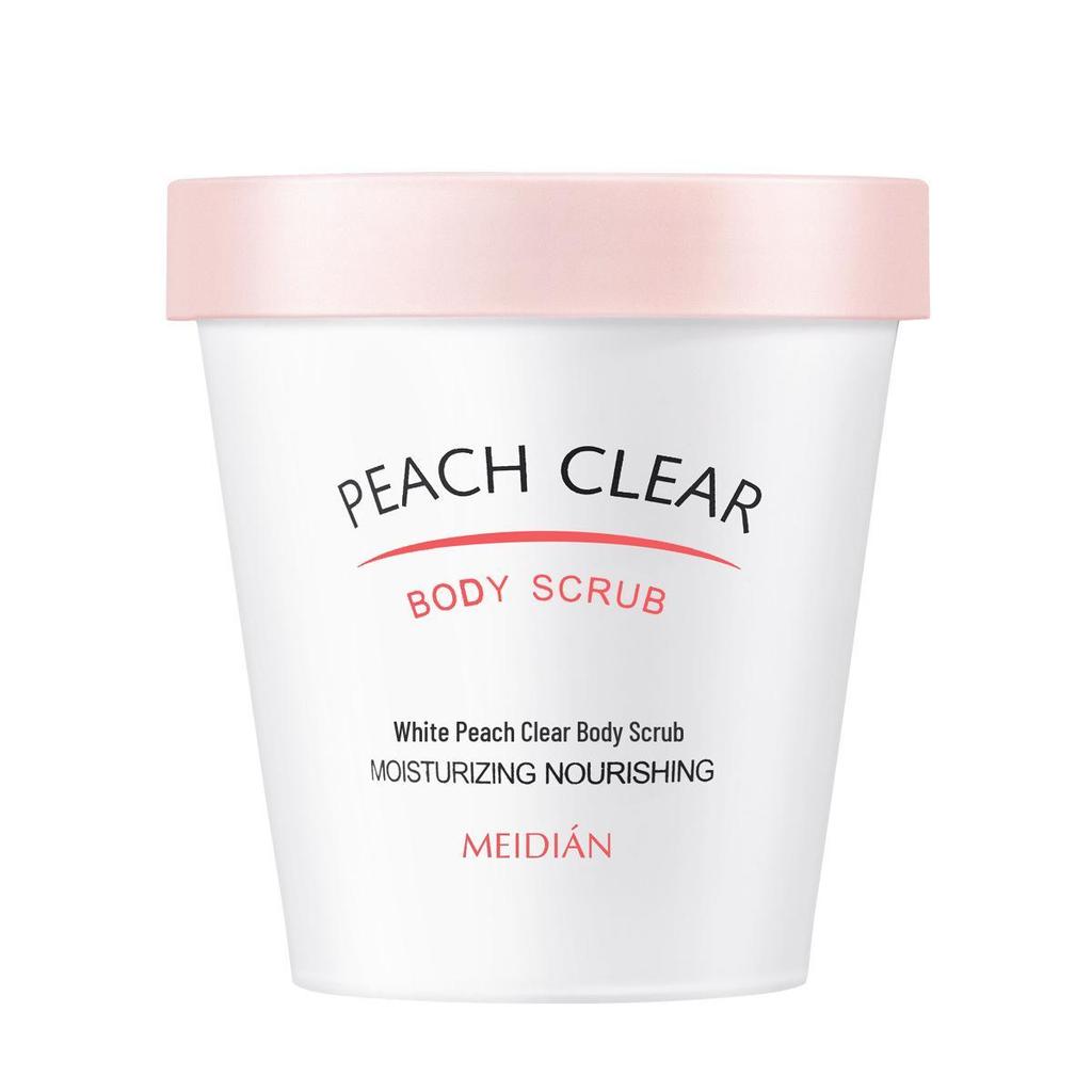 Charming Point Peach Exfoliating Body Scrub for Smooth & Refreshing Deep Cleansing