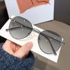 New Retro Color Changing Anti Blue Light Glasses TR90 Frame Women'S Fashionable Glasses
