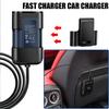Car Charger Fast Charging QC3.0 USB Mobile Phone Charger Adapter For Honda Civic Fit Accord Jazz Mugen CITY CRV Type R Odyssey CX9