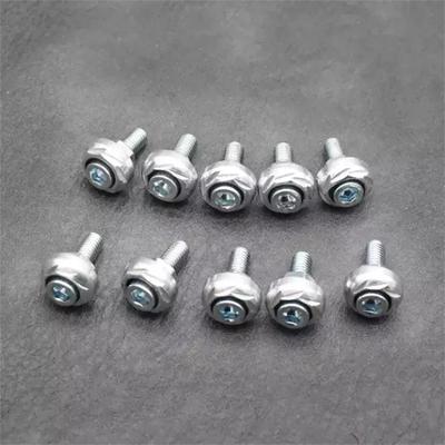 Univerzální šroubová matice Legovaná barevná krycí sada kapotáže Motocykl Hliníková podložka Kryt karoserie Šroubové příslušenství