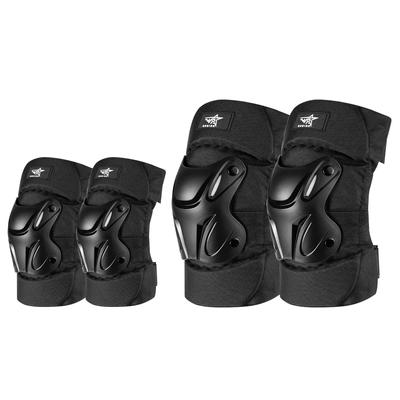 Motorrad Knieschützer Protektoren Ellenbogen Reflektierende Protektoren Outdoor Fahrer Schutz Knie Getriebe Protector Guards Kit