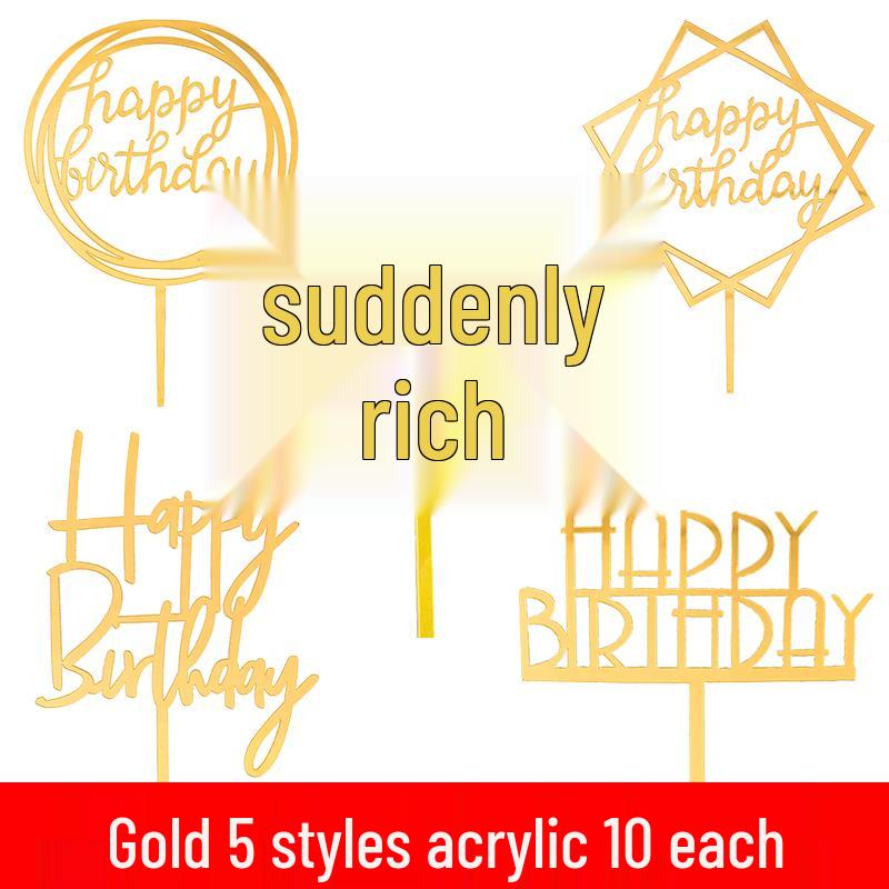 Dazzling Rainbow Tassel Birthday Cake Topper - Dessert Table Decoration