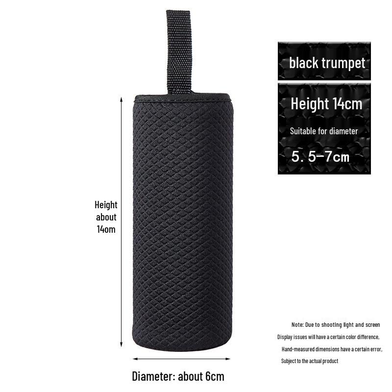 Univerzální ruční izolovaný protiskluzový embosovaný skleněný návlek na kelímek pro tepelnou izolaci a ochranu