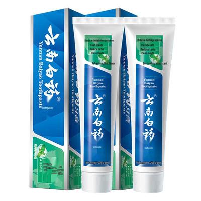 Pasta de dientes refrescante de menta Yunnan Baiyao