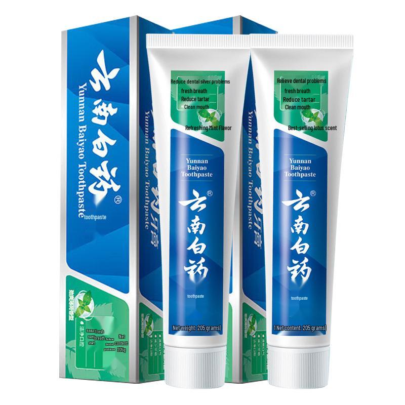 Освежающая мятная зубная паста Yunnan Baiyao