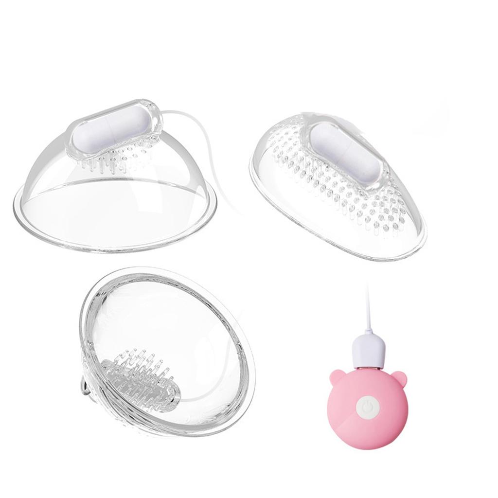 Women Vibrator Nipples Clitoral Sex Toys Electric Breast Massager Suction Cups Clitoral Stimulator For Adults Nipple Stimulator