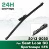 Rear Windshield Wipers Blades,Premium All-Season Wiper Blades Replacement For Seat Leon SC Sportcoupe 5F5 2013-2020