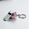 2026 World Cup Whistle Keychain: USA, Canada, Mexico Fan Gift