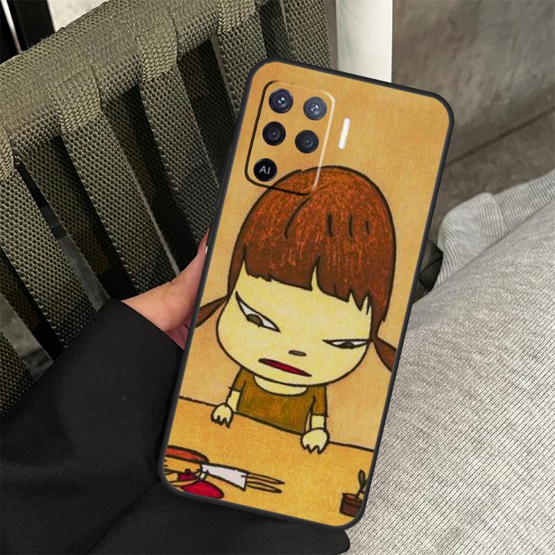 

Yoshitomo Nara Case For Oppo A18 A38 A58 A78 A98 A74 A94 A54 A40 A60 A80 A16 A76 A96 A15 A57S A17 A77 Cover OPPO A40 A40m