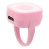 Ring Remote Control Rechargeable Fingertip Bluetooth Button Clicker for Camera Shutter Selfie Button Pink