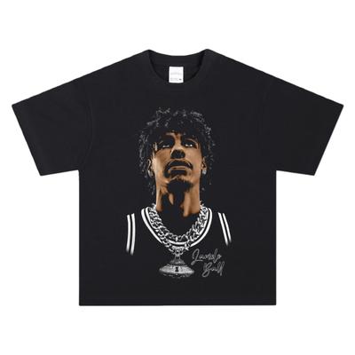 T-Shirt Ritratto Catena LaMelo Ball Cotone Leggero Stile Streetwear Pallacanestro Casual Outdoor Moda Urbana Top Abbigliamento Attivo