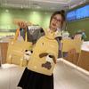 Four-Piece Backpack Set Puppy Student Schoolbag Unisex Large Capacity Backpack