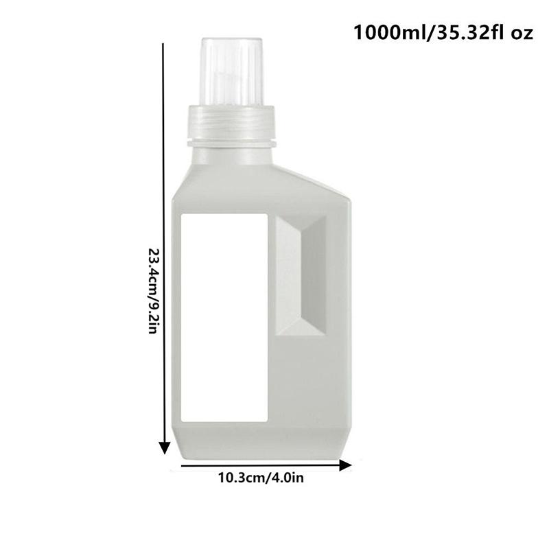 400/600/1000 ml Grote Capaciteit Huishoudelijke Wasverzachter Wasmiddel Flessen Opbergbak Shampoo Douchegel Dispenser