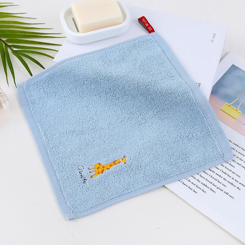 Soft Absorbent 32-Strand Cotton Baby Towel 25x25cm - Ideal for Face and Hand Washing