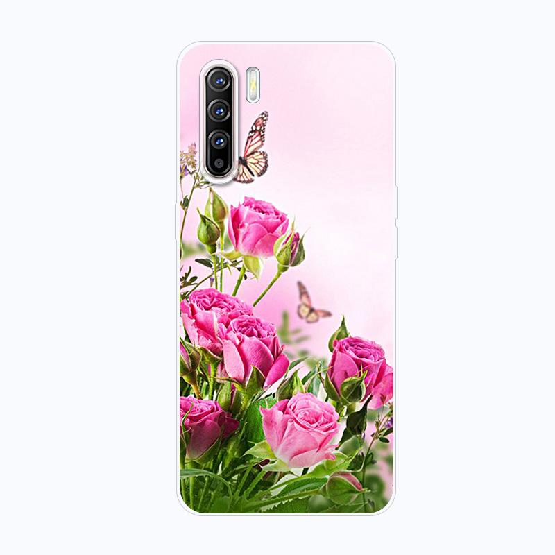 For OPPO Find X2 Neo Case Shockproof Soft silicone TPU Back Cover For OPPO FindX2 Neo Phone Cases Find X2 Lite Case Cute Cartoon