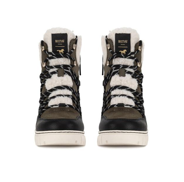 Ботильоны Mustang 1502-602 Хаки